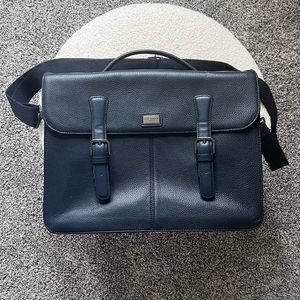 Navy Ted Baker Unisex Briefcase